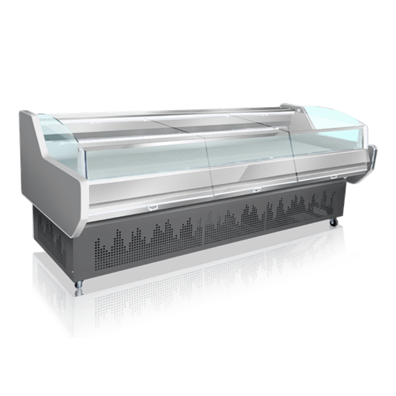 Frisk kød kølemontre Frisk kød kølemontre