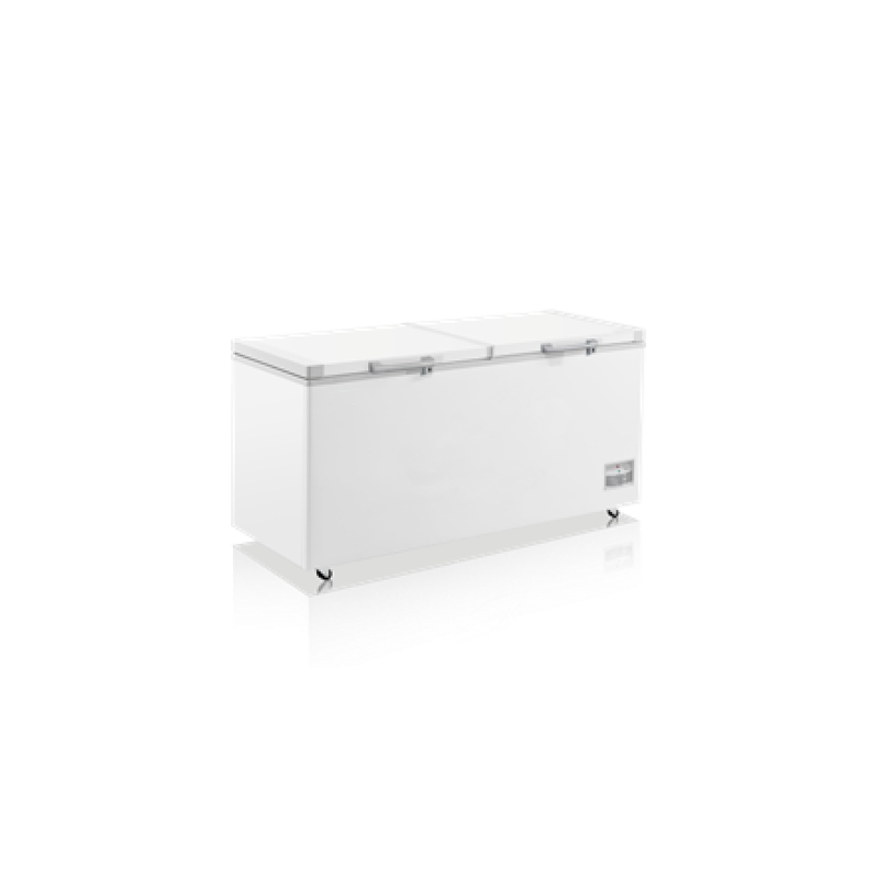 Top-åbning buet bund Enkel temperatur kummefryser