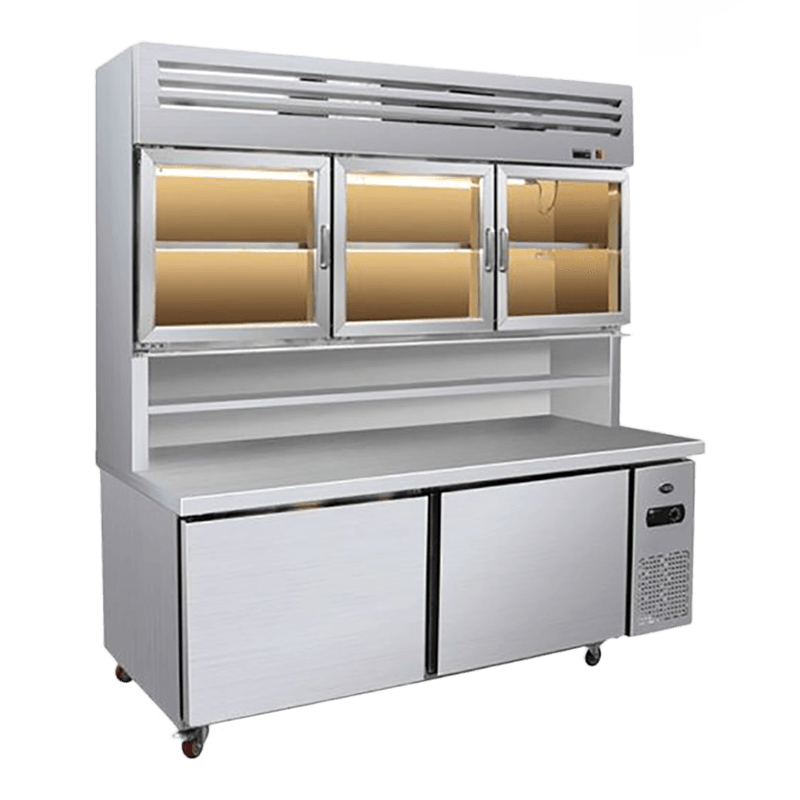 Fladbundet kombineret Multideck Chiller